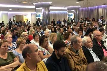 Firma del acuerdo preelectoral entre CC y Unidos por Gran Canaria (Foto TA)