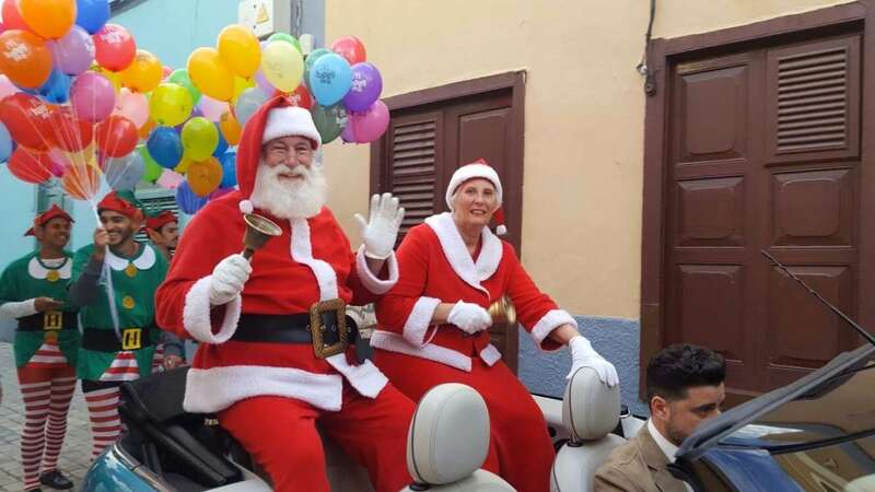 Papá y Mamá Noel volverán un año más a visitar a los niños y niñas de Telde (Foto TA)