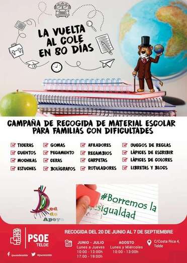 Cartel de la campaña (Foto TA)