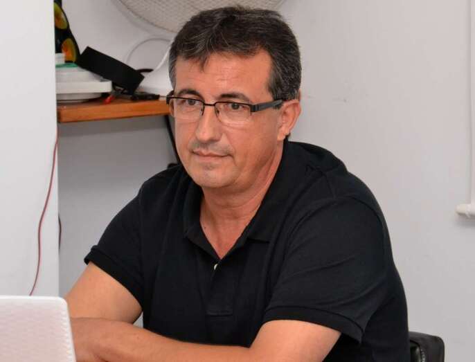 Juan Francisco Artiles, líder y portavoz de Más por Telde (Foto TA)