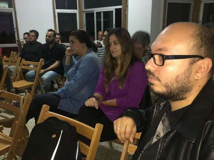 Diego Flores, nuevo secretario general de Podemos Telde (Foto TA)