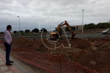 El Gobierno de Telde dota de rotonda y más aparcamientos al sector de Picachos (Foto TA)