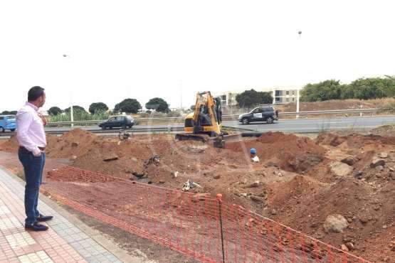 El Gobierno de Telde dota de rotonda y más aparcamientos al sector de Picachos (Foto TA)