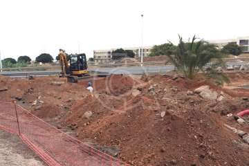 El Gobierno de Telde dota de rotonda y más aparcamientos al sector de Picachos (Foto TA)