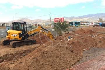 El Gobierno de Telde dota de rotonda y más aparcamientos al sector de Picachos (Foto TA)