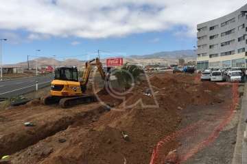 El Gobierno de Telde dota de rotonda y más aparcamientos al sector de Picachos (Foto TA)