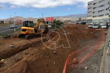 El Gobierno de Telde dota de rotonda y más aparcamientos al sector de Picachos (Foto TA)