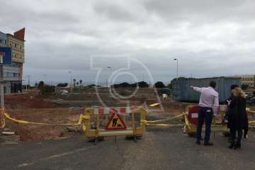 El Gobierno de Telde dota de rotonda y más aparcamientos al sector de Picachos (Foto TA)