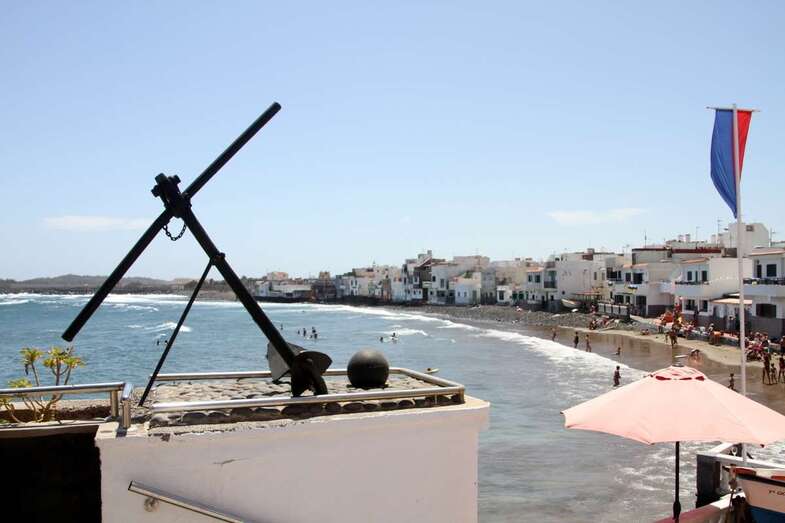 Imagen de archivo de la playa de Ojos de Garza (Foto Jesús Ruiz).