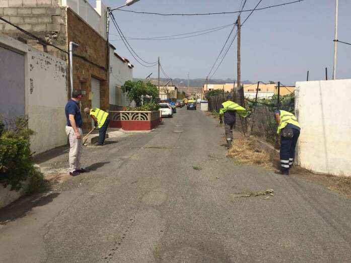 Imagen de los preparativos (Foto TA).