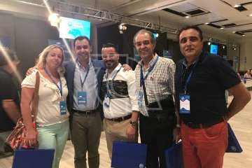 El PP de Telde en el XIX Congreso Nacional (Foto TA)