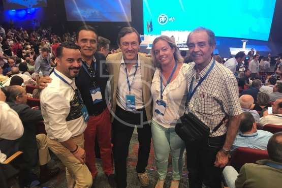 El PP de Telde en el XIX Congreso Nacional (Foto TA)