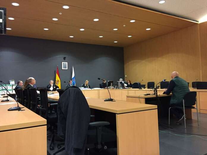 Imagen de archivo de una de las sesiones del juicio (Foto TA)