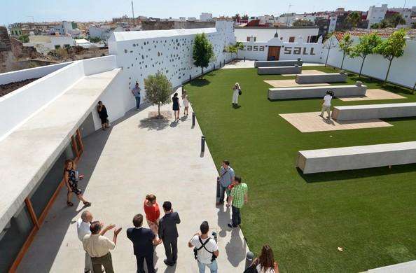 Patio de la Casa de los Sall (Foto TA)