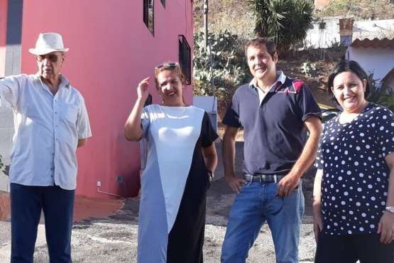 Vecinos del camino Cogotera claman por su asfaltado (Foto TA)