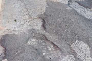 Vecinos del camino Cogotera claman por su asfaltado (Foto TA)