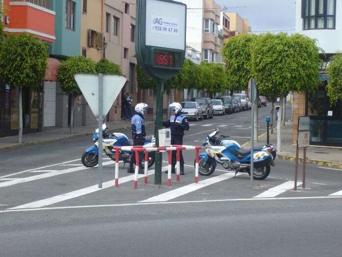 Agentes de la Policía Local de Telde (Foto TA)