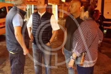 Los fuegos dejan 7 toneladas de basura y éxito de la operación salida en Melenara (Foto TA)