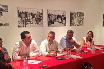 El PSOE de Canarias celebra su Ejecutiva Regional en Telde (Foto TA)