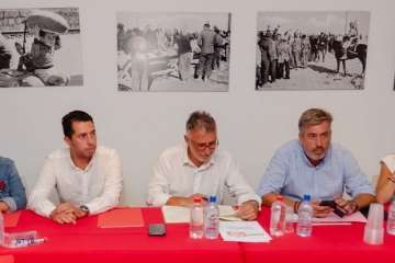 El PSOE de Canarias celebra su Ejecutiva Regional en Telde (Foto TA)