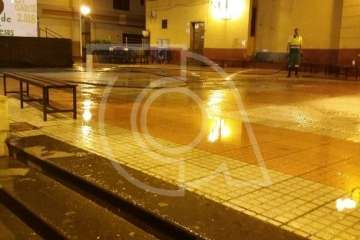 El dispositivo de limpieza retiró 1,5 toneladas de La Garita (Foto TA)