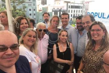 El PP de Telde se reconcilian con su nuevo líder nacional (Foto TA)