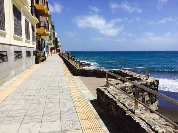Imagen de archivo del Paseo de Las Delicias, en La Garita (Foto TA)