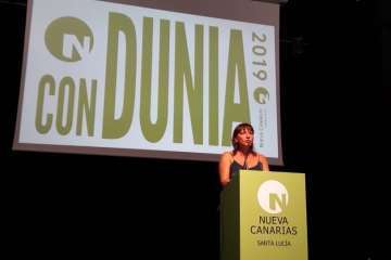  NC de Telde arropa a Dunia González como candidata a la Alcaldía de Santa Lucía (Foto TA)