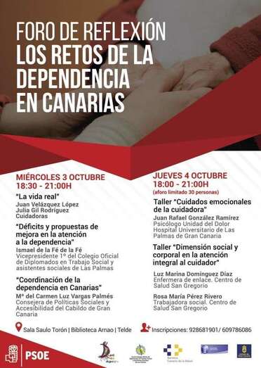 Cartel del evento (Foto TA)