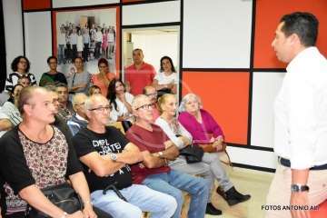 Ramos presenta sus propuestas para la Alcaldía de Telde a 40 de militantes del PSOE (Foto Antonio Alí)