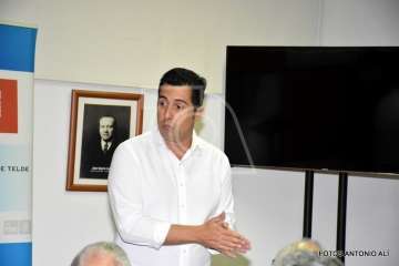 Ramos presenta sus propuestas para la Alcaldía de Telde a 40 de militantes del PSOE (Foto Antonio Alí)