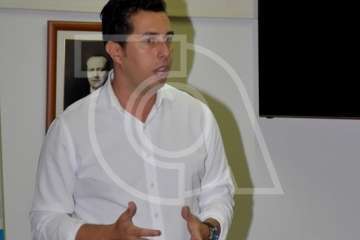 Ramos presenta sus propuestas para la Alcaldía de Telde a 40 de militantes del PSOE (Foto Antonio Alí)