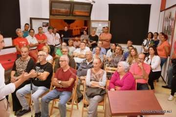 Ramos presenta sus propuestas para la Alcaldía de Telde a 40 de militantes del PSOE (Foto Antonio Alí)