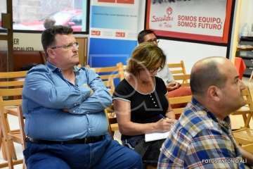 Gregorio Viera presentó sus propuestas para encabezar la lista electoral del PSOE de Telde en 2019  (Foto Antonio Alí)