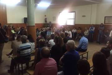 Nueva asamblea vecinal en Ojos de Garza sobre el realojo (Foto TA)