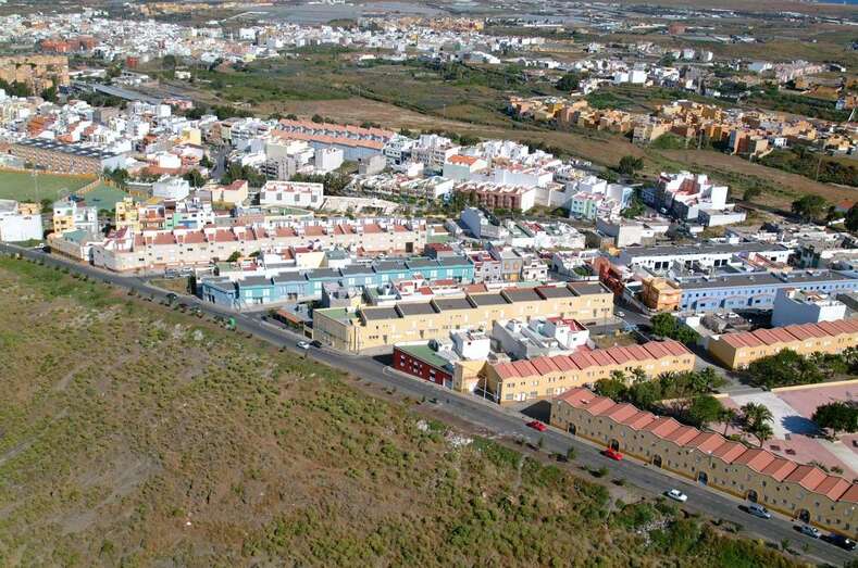Vista aérea de Lomo de La Herradura (Foto TA)