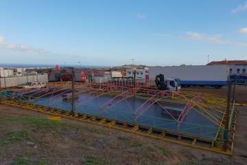 El Ayuntamiento 'pasa revista' a las atracciones de las fiestas de San Gregorio (Foto TA)