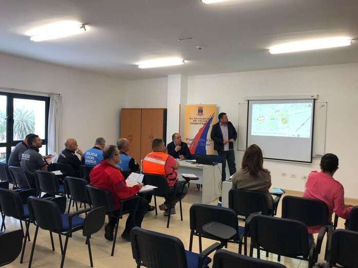 En la jornada de este martes se celebraba la Junta Local de Seguridad (Foto TA)