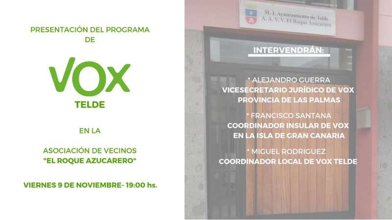 Cartel divulgador del acto (Foto TA)