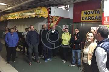 Cierra el Mercado de Telde por riesgo eléctrico entre el llanto y la impotencia de sus puesteros (Foto TA)