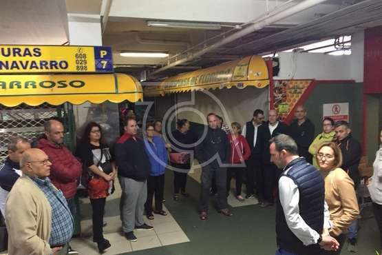 Cierra el Mercado de Telde por riesgo eléctrico entre el llanto y la impotencia de sus puesteros (Foto TA)