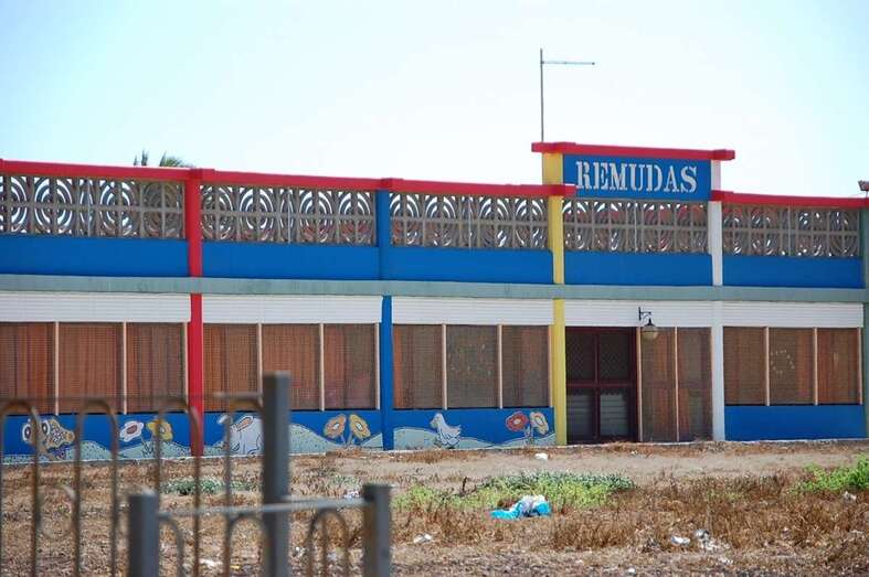 La escuela infantil de Las Remudas es la que en peor estado se encuentra (Foto TA)