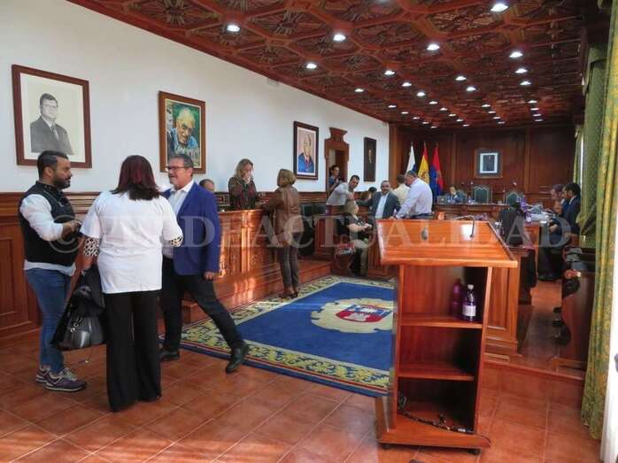 Imagen del Pleno de este miércoles (Foto TA)