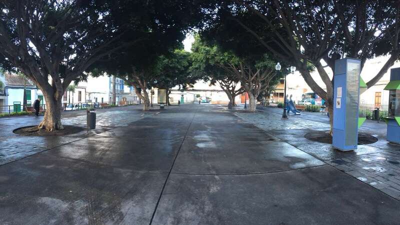 Imagen de archivo del parque Franchy y Roca (Foto TA)