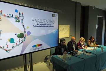 Telde en el primer encuentro público de la Red de Entidades Locales de Participación Ciudadana de Gran Canaria (Foto TA)