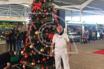 Narea abre como recova con ambiente navideño y de satisfacción general (Foto Francisco Javier Santana y TA)