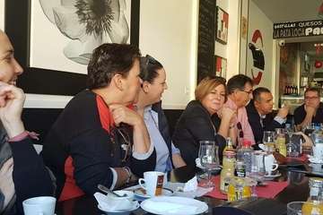 Más por Telde brinda con la prensa por la Navidad (Foto TA)