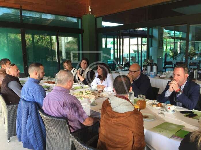El desayuno informativo tuvo lugar este jueves por la mañana (Foto TA)