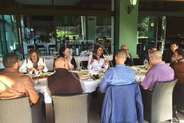 Desayuno informativo de NC con la prensa de Telde (Foto TA)