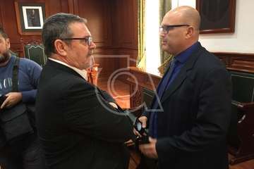 Sesión plenaria ordinaria de diciembre de 2018 en el Ayuntamiento de Telde (Foto Francisco Javier Santana y TA)